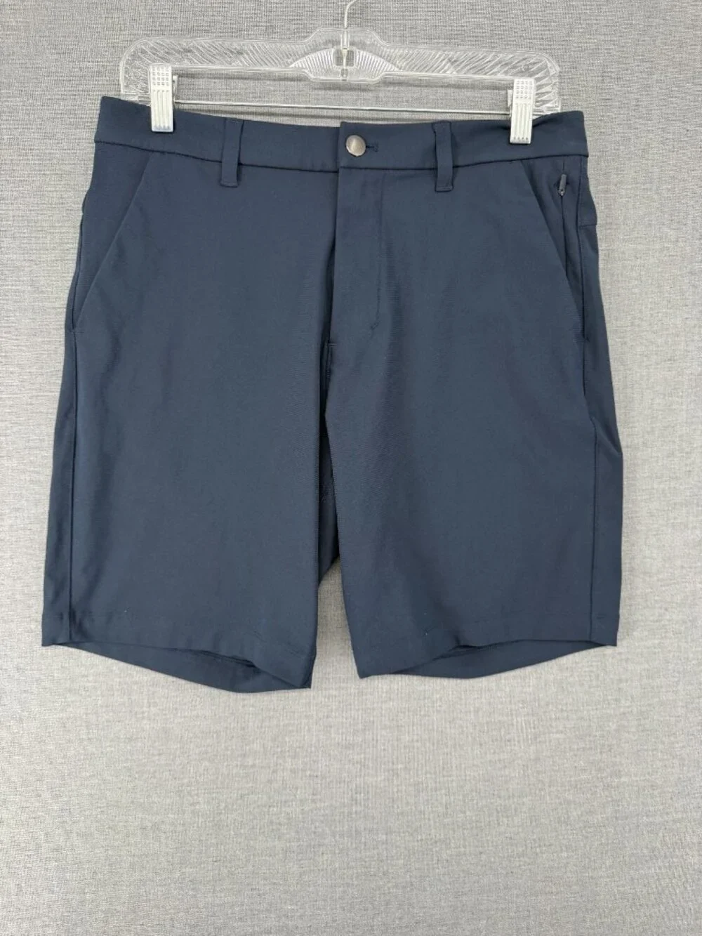 Lululemon Commission Shorts Blue Chino Mens 30 8